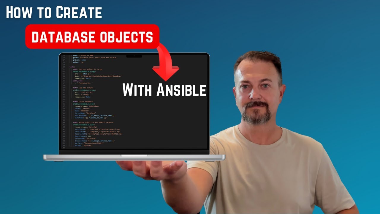 Use Ansible to Deploy SQL Server Database Objects FAST!