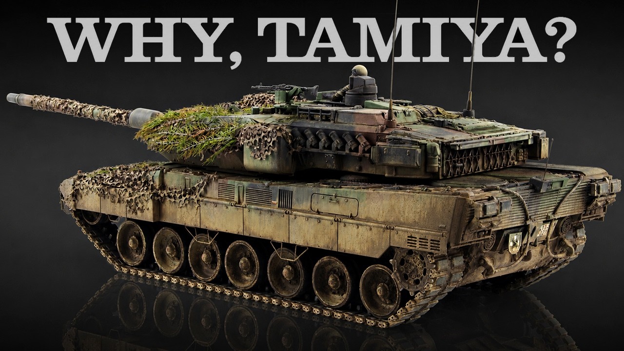Tamiya ALMOST Made The Ultimate Armor Model (Leopard 2A7V 1/48)