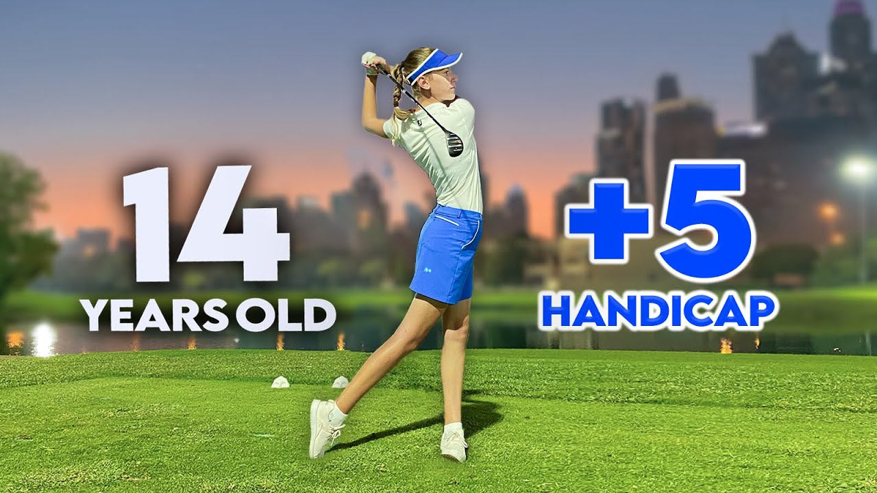 I play one of the best junior golfers IN THE WORLD!