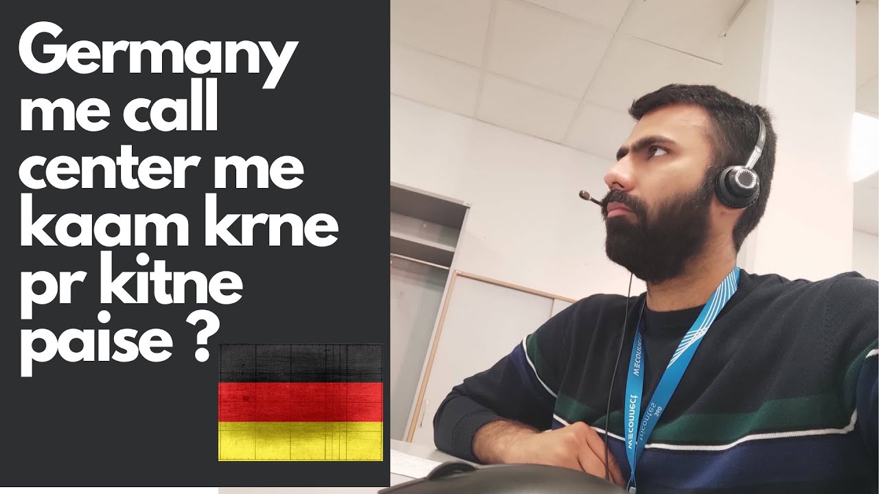 How much did I earn by working in call center in Germany #vlog135