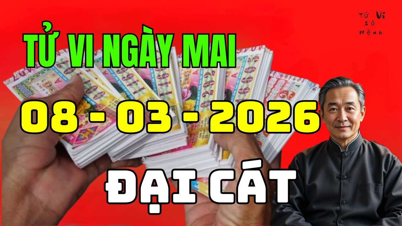 🔮 Bất Ngờ Tử Vi Ngày 08/03/2026: Ngày Tân Tỵ Đại Cát, Những Tuổi Này Được Quý Nhân Dâng Tiền Tận Cửa