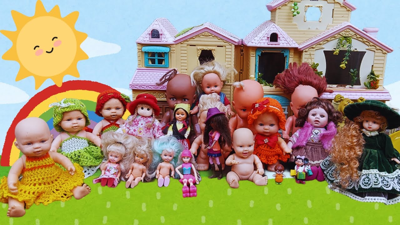 MINHA COLEÇÃO DE MINI BONECAS