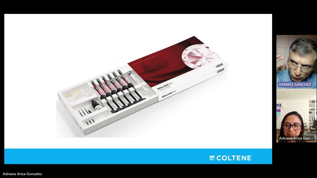 Resina Brilliant NG Coltene Charlas con Hermes Sánchez