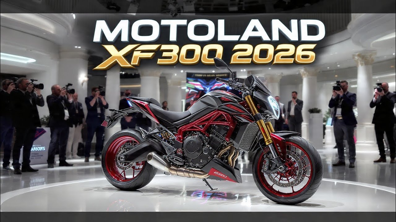 МОТОЦИКЛ MOTOLAND XF300 2026 – Новый популярный мотоцикл на рынке России.