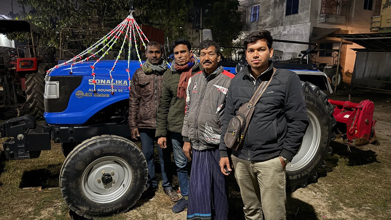 আলহামদুলিল্লাহ সুনালীকা অলরাউন্ডার ৫৫ মাত্র ১৬০০ ঘন্টার গাড়িটি চলে গেল জামালপুর বকসিগঞ্জ।
