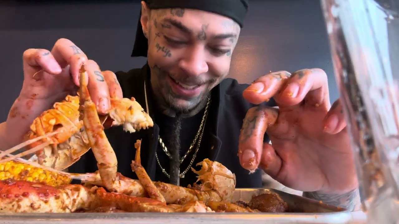The Boil Daddy Seafood Mukbang