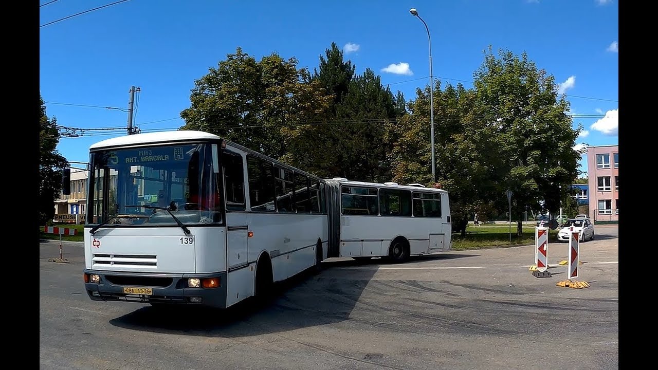 MHD České Budějovice - uzavírka křižovatky Strakonická-Husova