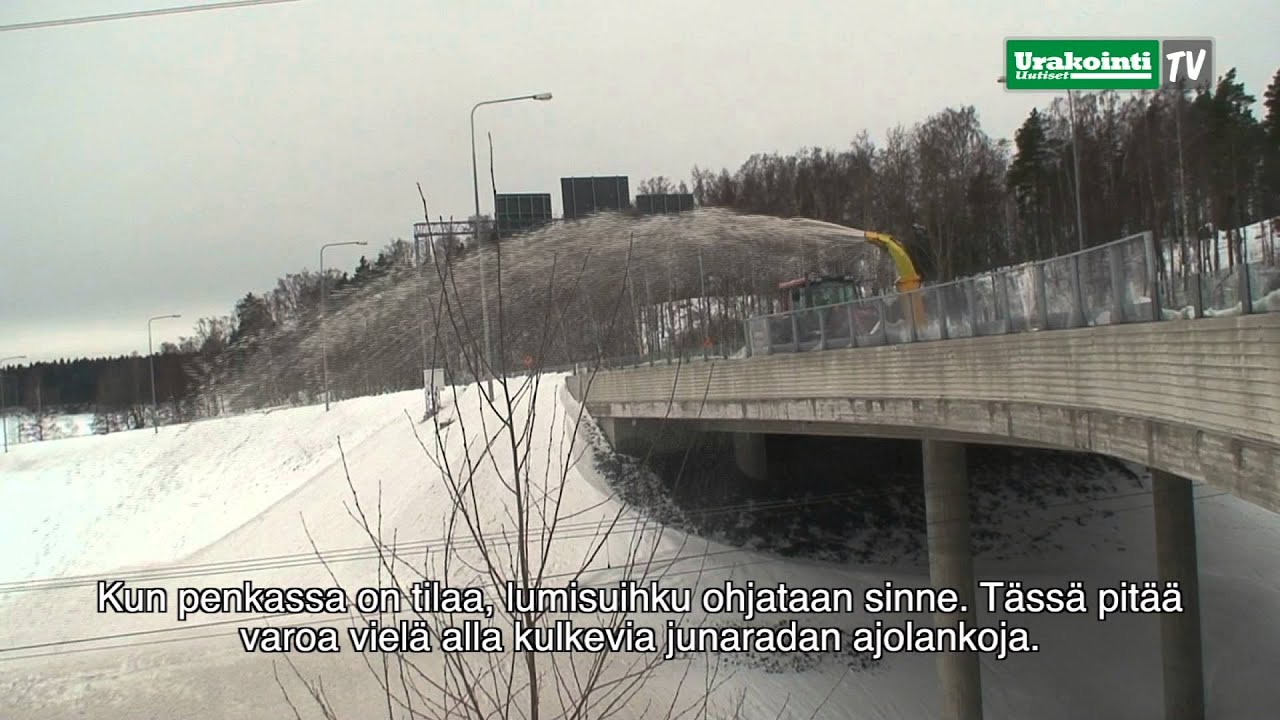 Linkoty&ouml;t&auml; Ala-Talkkarilla Vuosaaren tunnelissa