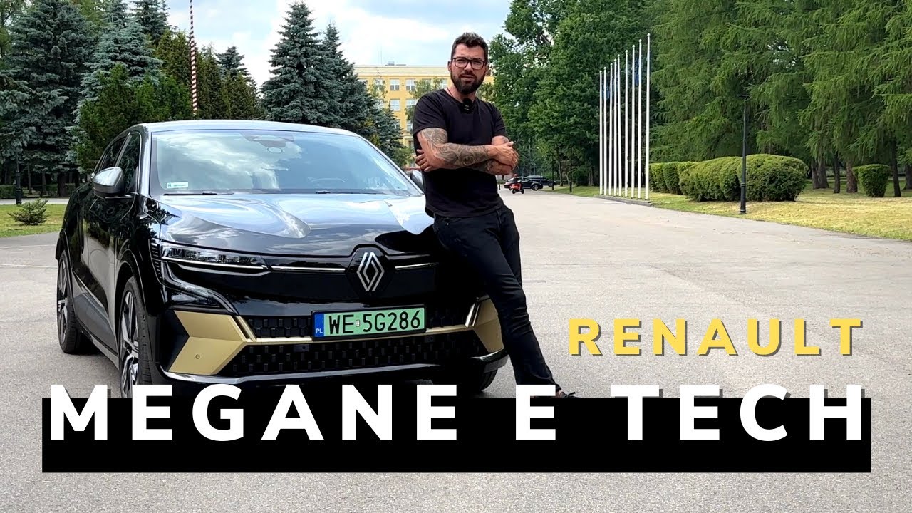 Renault Megane E tech prezentacja test samoch&oacute;d elektryczny techno 220KM