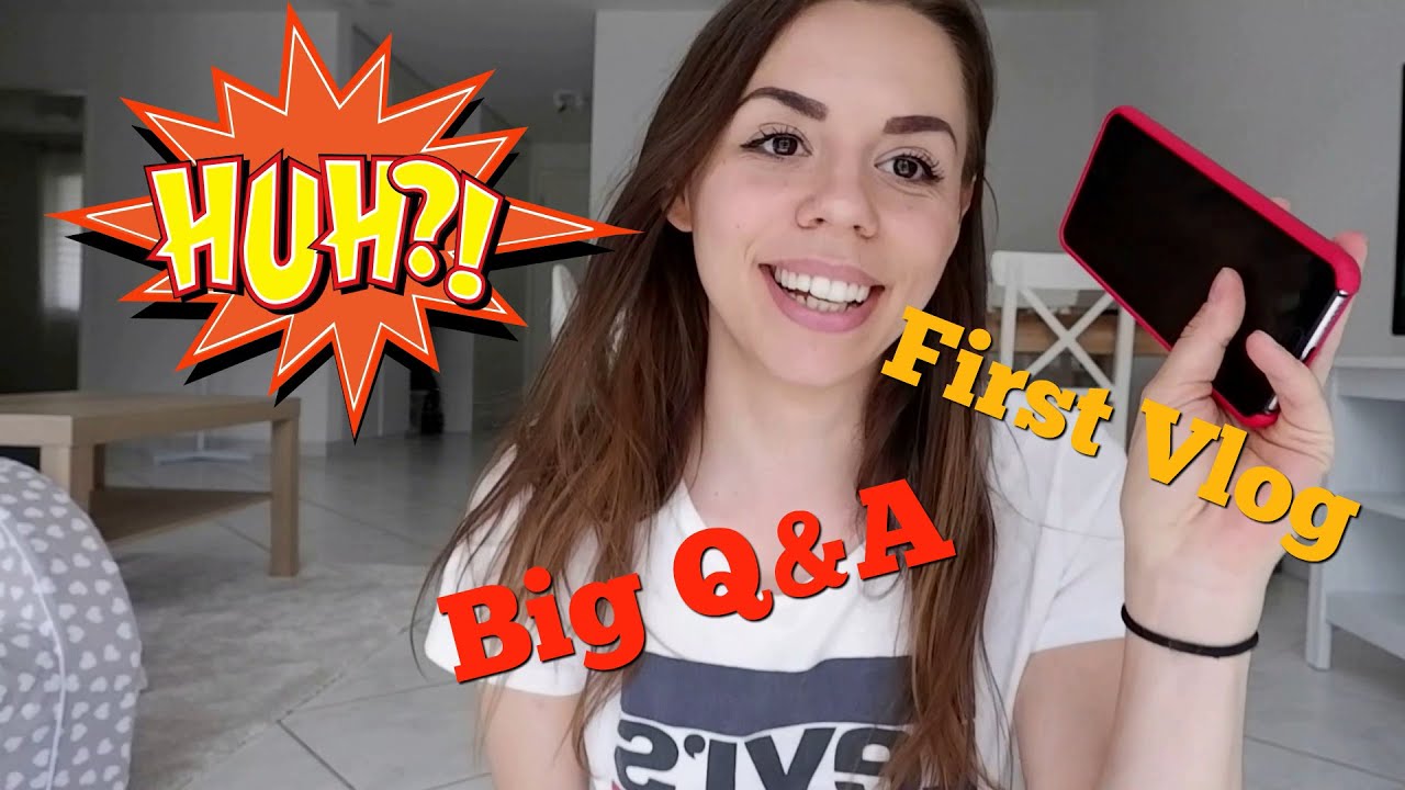 First Vlog! Rispondo alle vostre domande  Q&A
