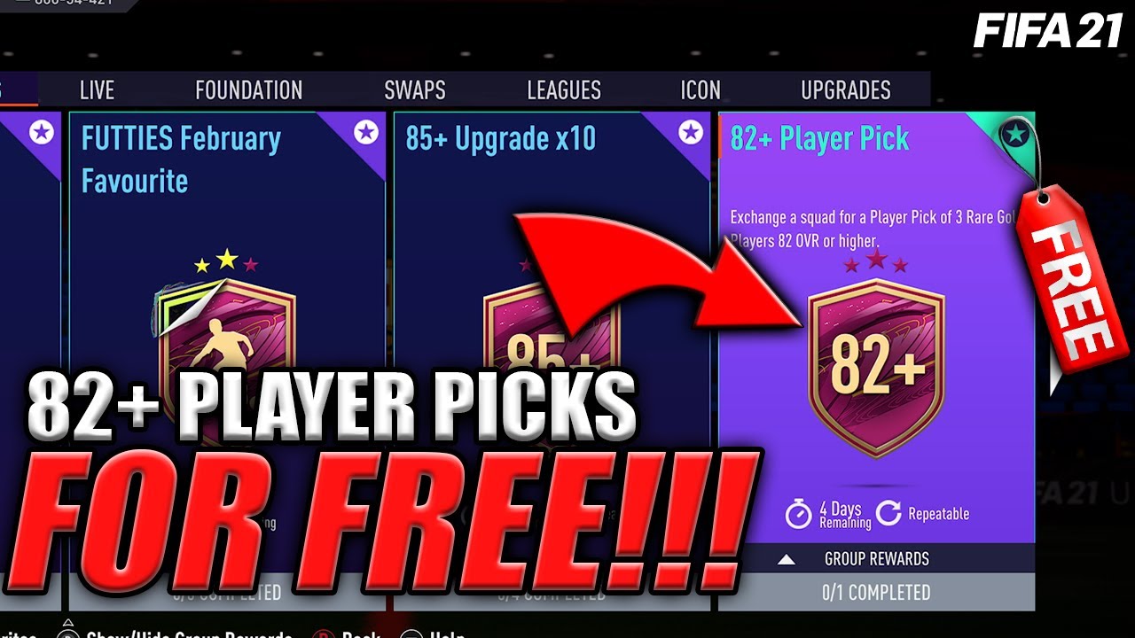 HOW TO CRAFT 82+ PLAYER PICKS FOR FREE! 82+ PLAYER PICK CRAFTING METHOD! FIFA 21 82+ PLAYER PICKS!