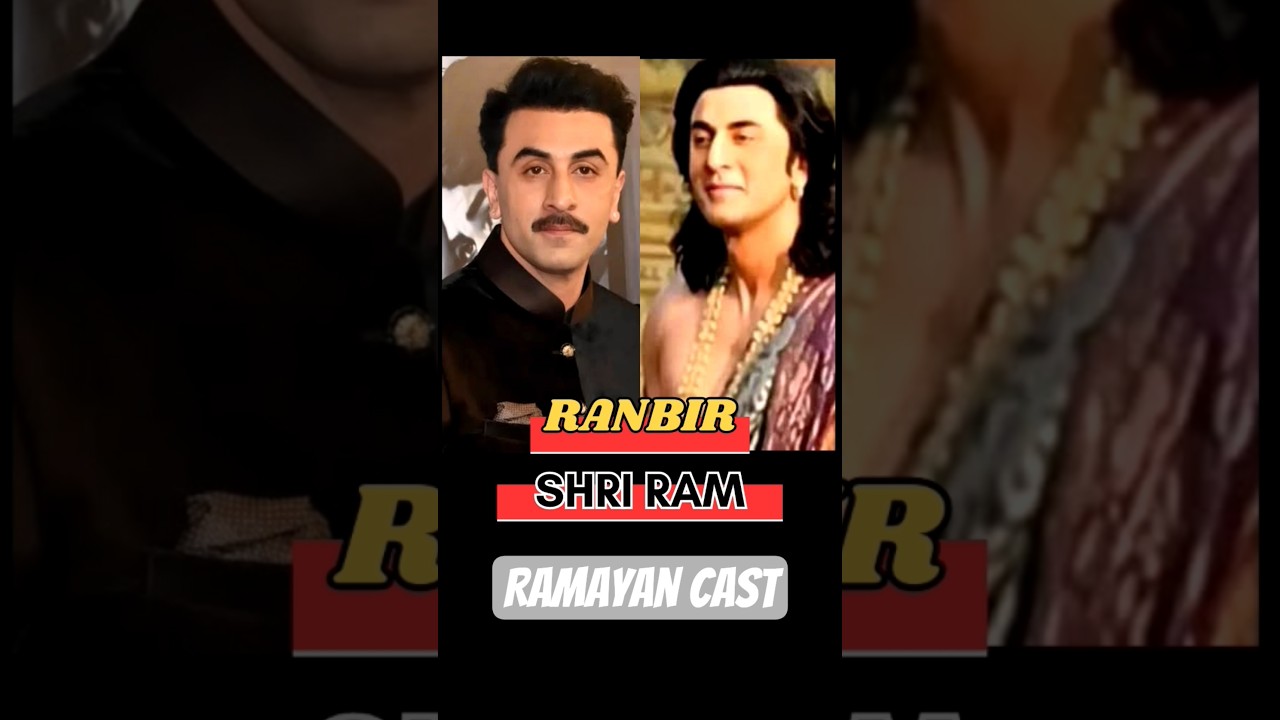 Nitish Tiwari RAMAYAN Cast 🔥#ramayan #ram #shreeram #viral