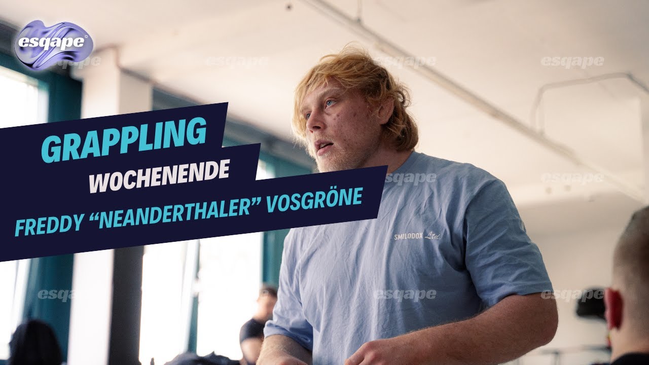 2 Tage Grappling-Feuerwerk mit Freddy Vosgröne aka Der Neandertaler 🦍