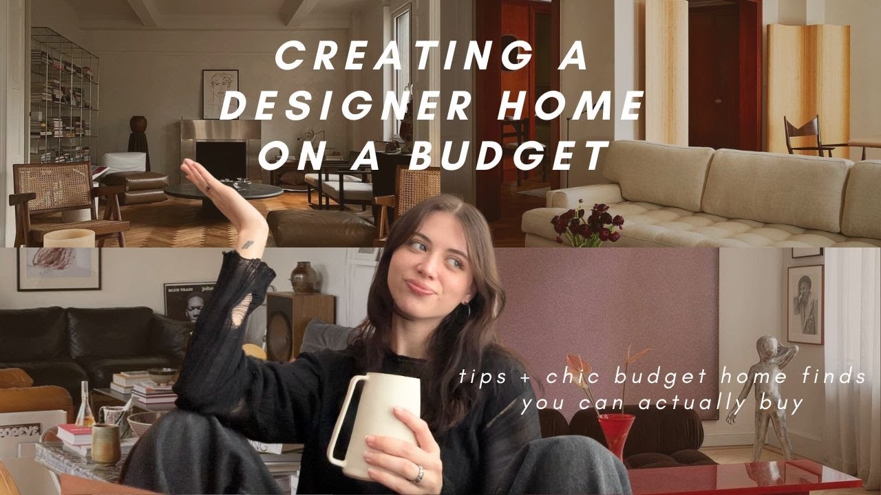 How to have a designer home on a budget (feat. things you can actually buy)