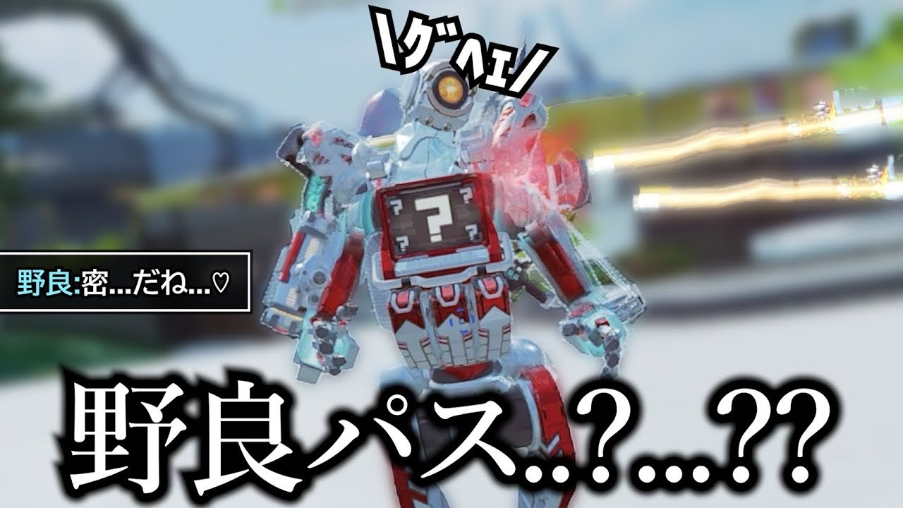 戦闘中にボケる可愛い野良さん【APEX】