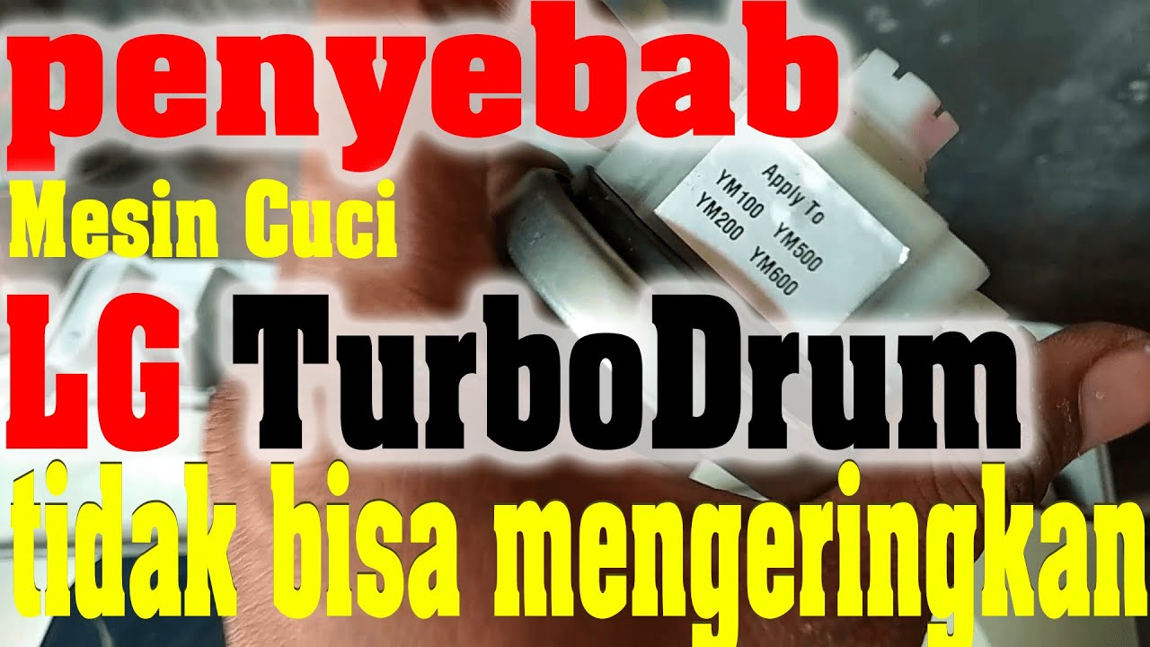 mesin cuci LG tidak bisa SPIN