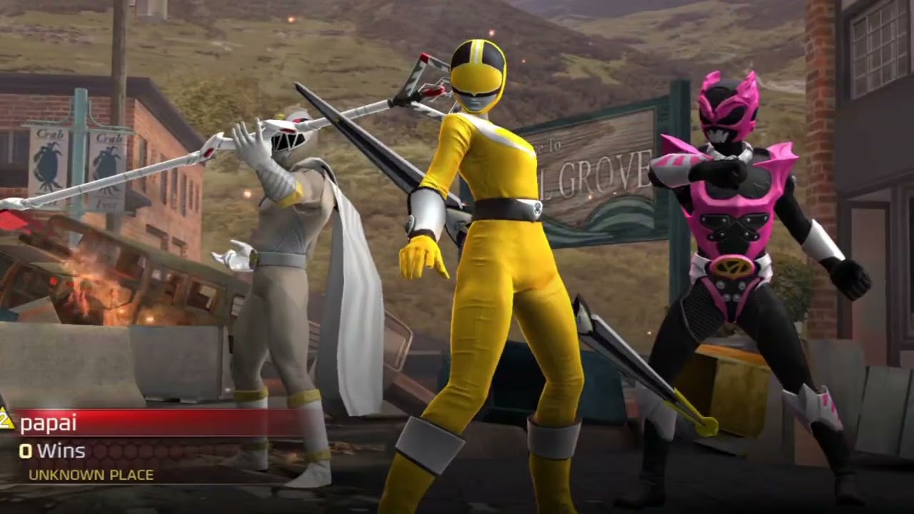 Power rangers legacy war new videoOctober14 black Ninja vs  time force yellow Ranger me vs my friend