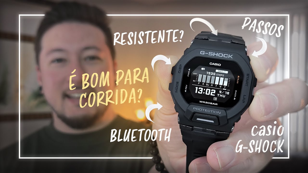 CASIO G-SHOCK G-SQUAD GBD-200-1DR: Unboxing e Review Completo | Como Configurar e Provando no Pulso