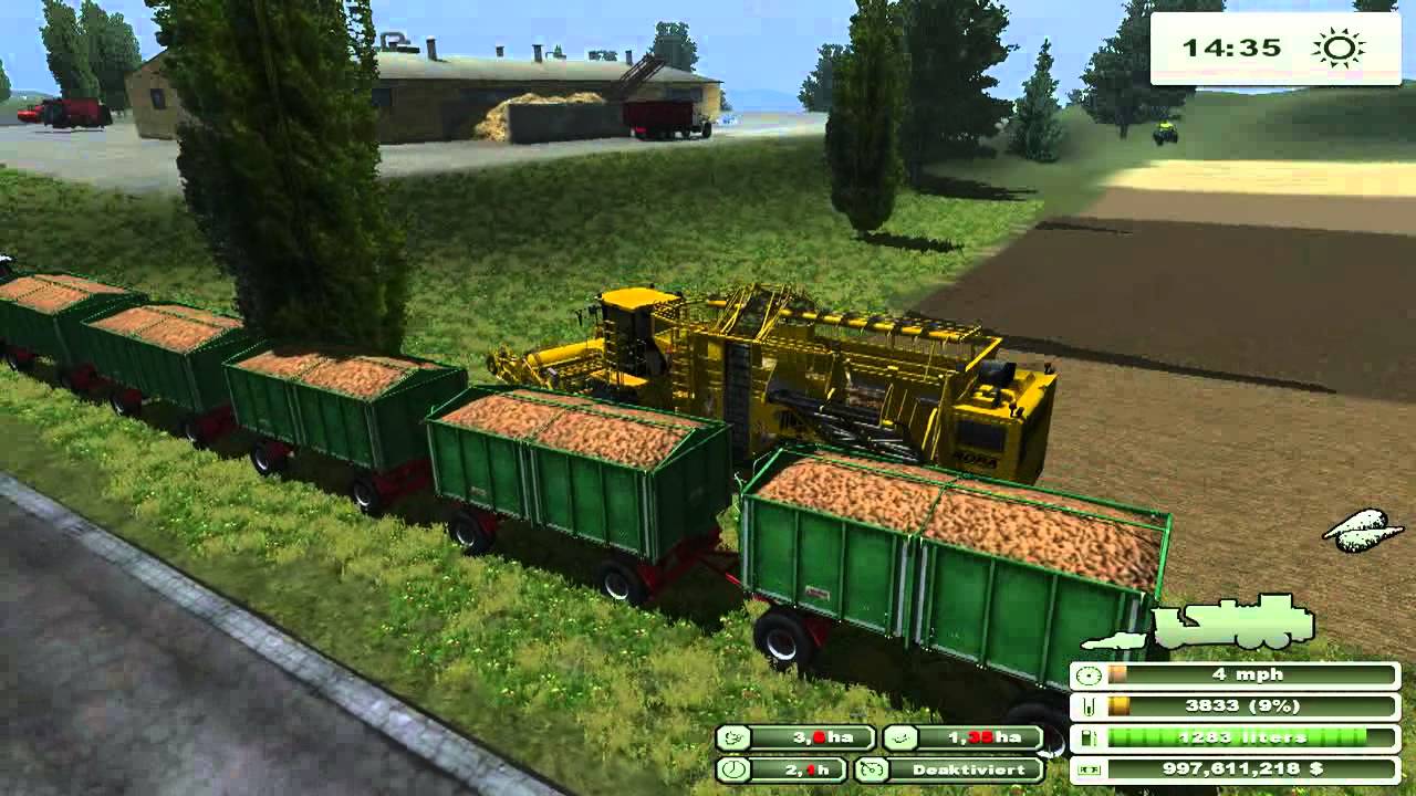 FARM SIM SATURDAY  Deere's map