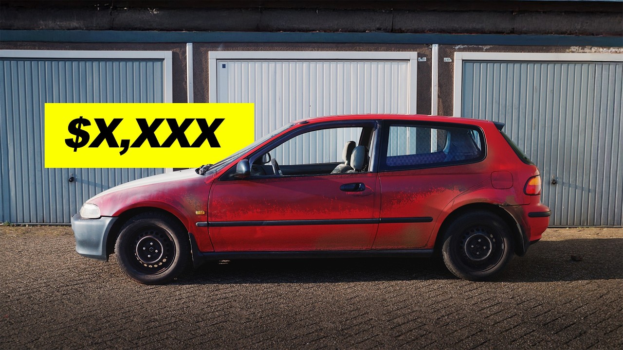 Мы купили самый дешевый Honda Civic EG, который смогли найти