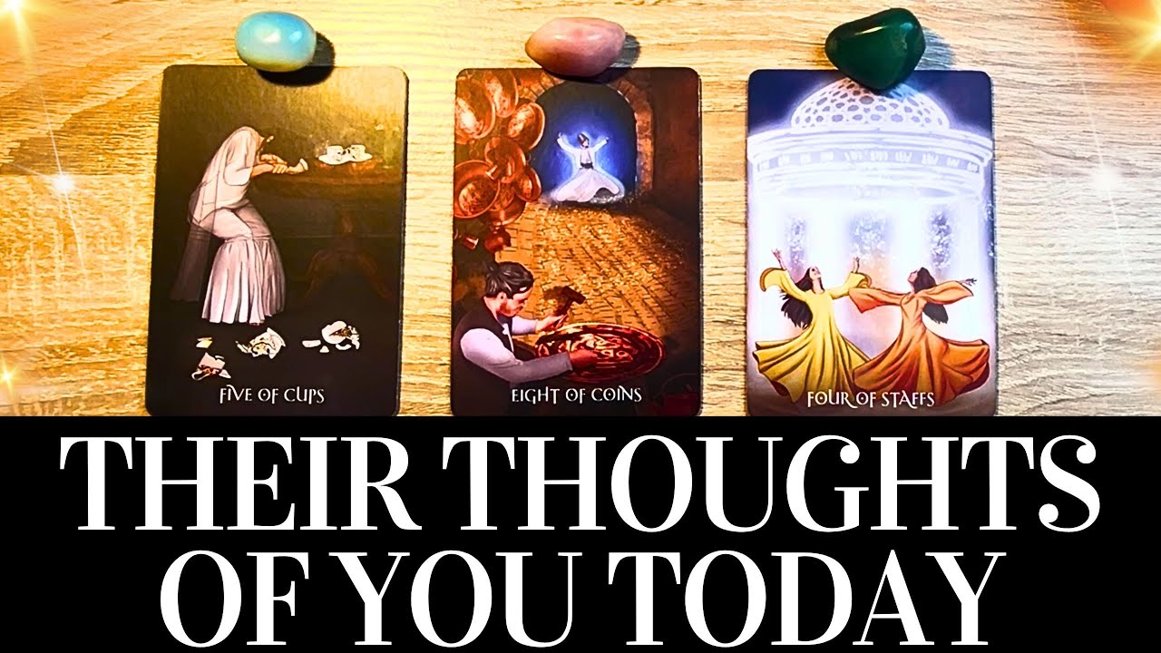 PICK A CARD 🥰🔮 Their THOUGHTS Of YOU Today 🔮🥰 What Is On Their Mind? ❤️ Love Tarot Reading Soulmate