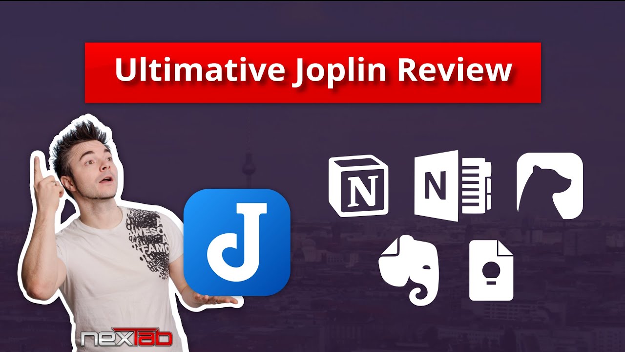 Joplin - besser als Evernote, Notion und OneNote - die kostenlose Open Source Notizen App im Test!