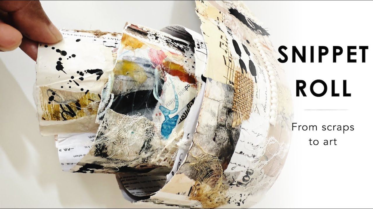 Transforming Scraps into Meaningful Art | 100-Day Project (Days 28–36)
