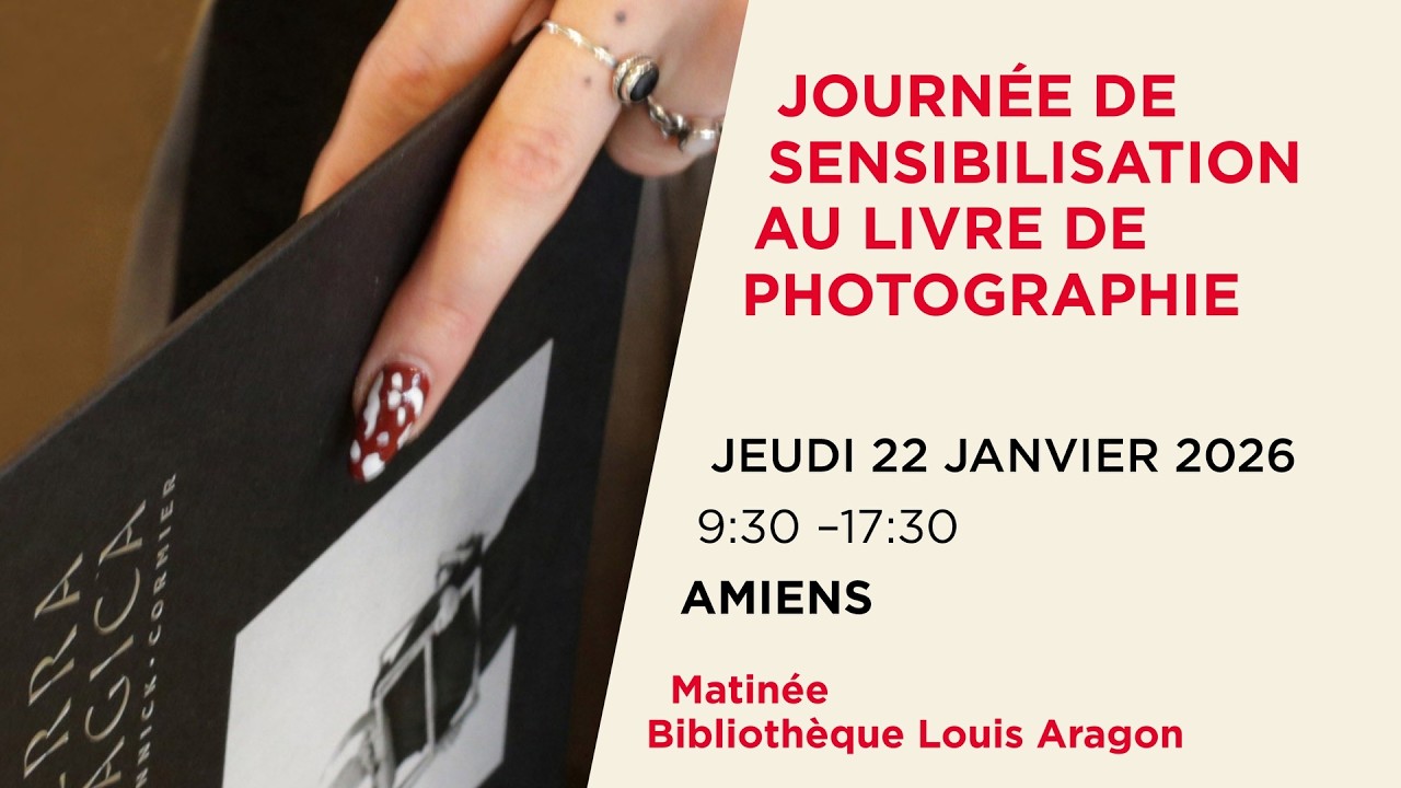 Journée de sensibilisation au livre de photographie France PhotoBook Amiens (Matin)