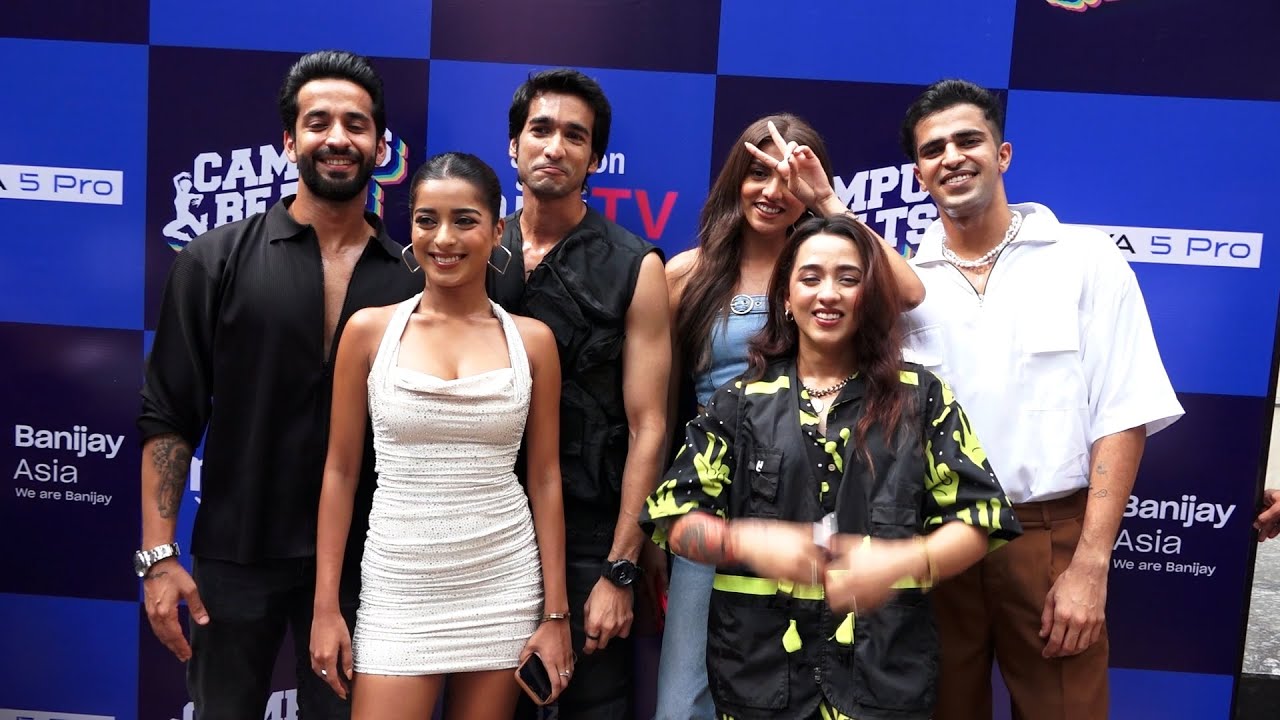Shantanu Maheshwari & Team Promoting Series Campus Beats | MS shorts MS Bollywood