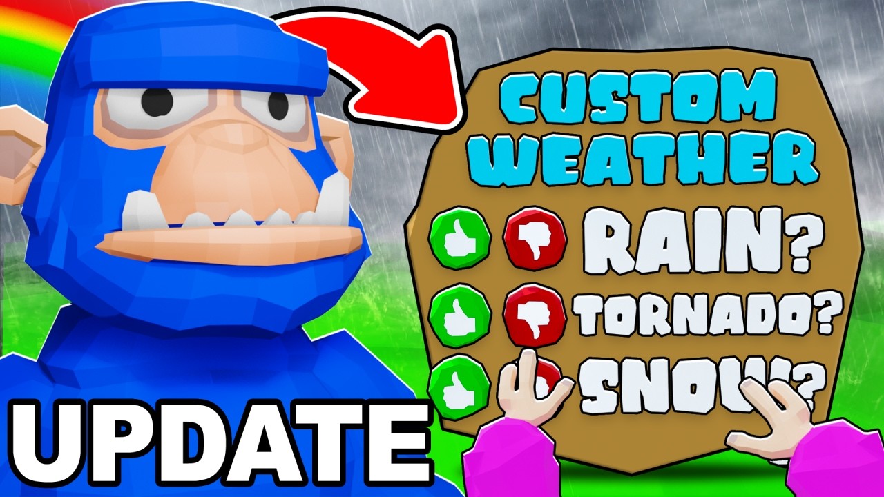 NEW WEATHER UPDATE + NEW MINIGAME In UG VR!