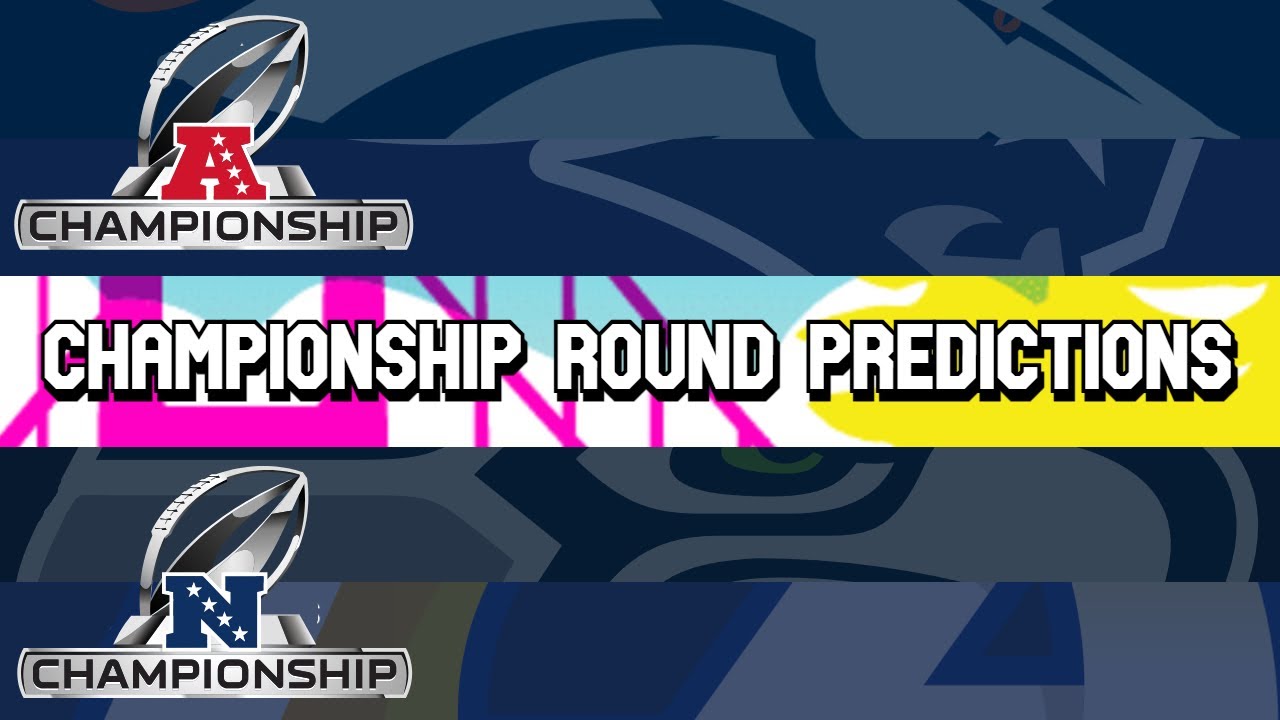 Predicting the AFC & NFC Champions | 2025–26 NFL