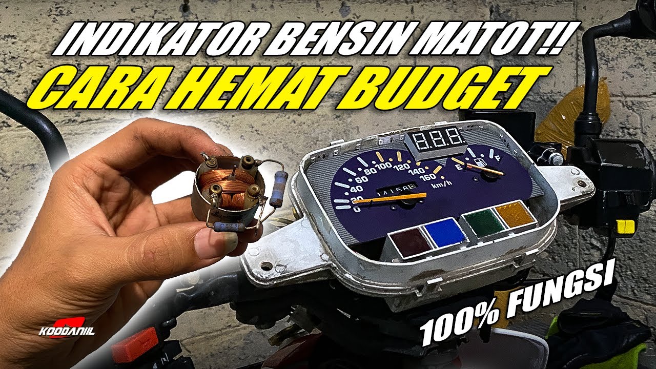 CRAZY RICH JANGAN TONTON VIDEO INI | CARA HEMAT SERVICE INDIKATOR BENSIN MATI TOTAL - F1ZR 2002