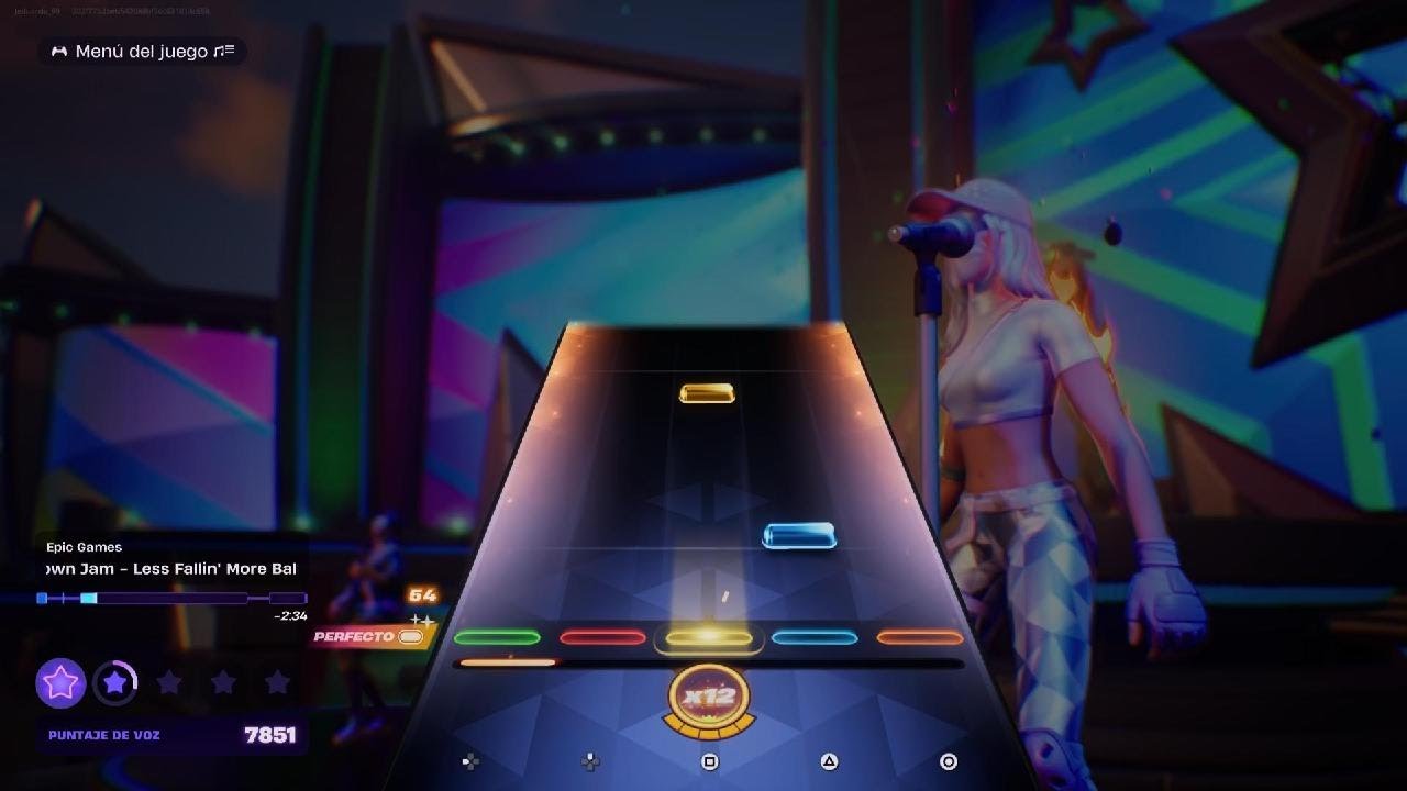 Fortnite Festival - Crown Jam - Less Fallin' More Ballin' by Epic Games - on vocals