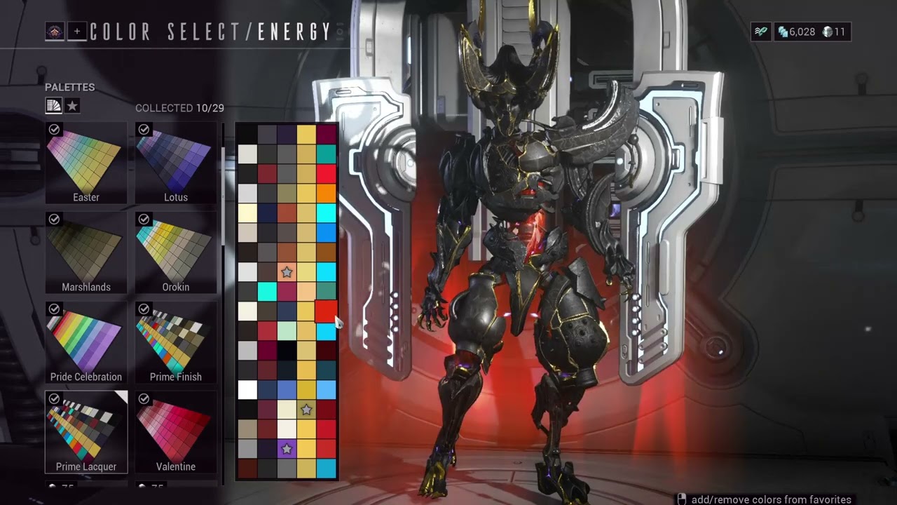 Xaku Fashion Frame - Kintsugi - Warframe