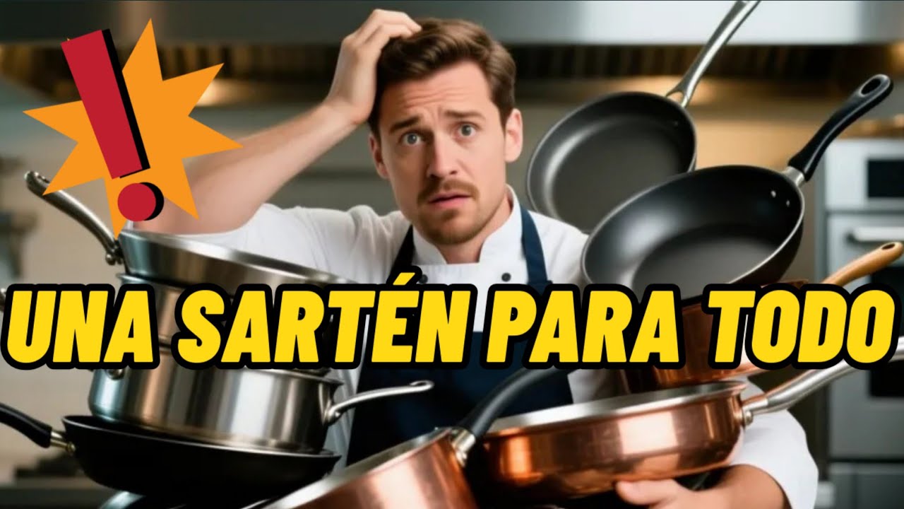 ¿Buscas una sartén que sirva PARA TODO? La verdad que nadie te cuenta.