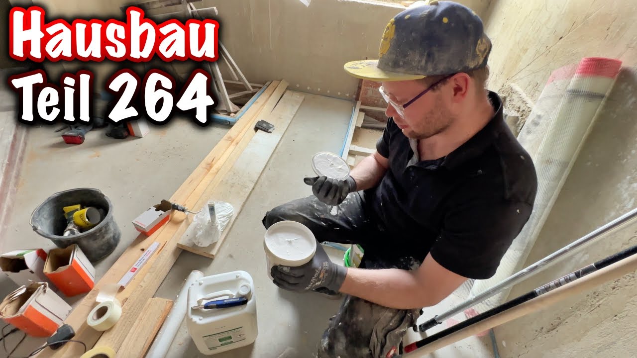 Hausbau Teil 264! (Baumwollputz) ElektroM