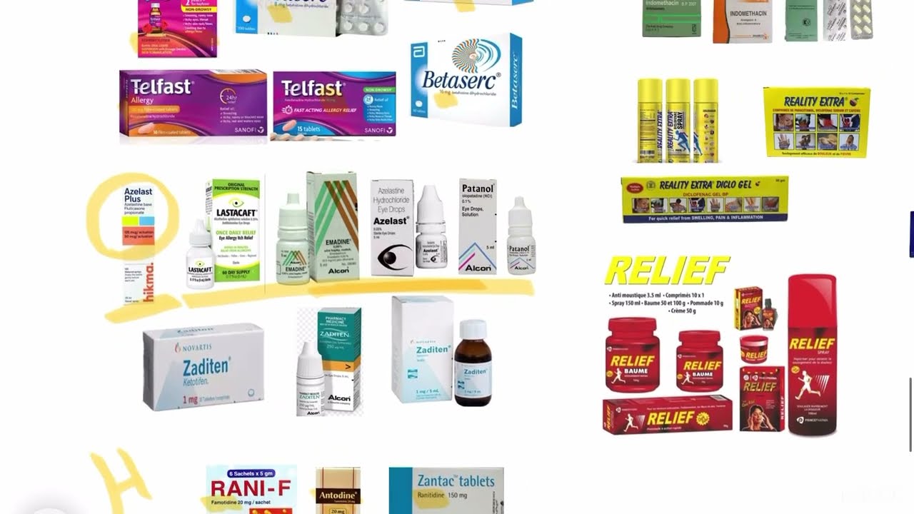 طريقة تجميع الادوية كل ادوية antihistamines                                #ادوية #pharmacist #صيدلة
