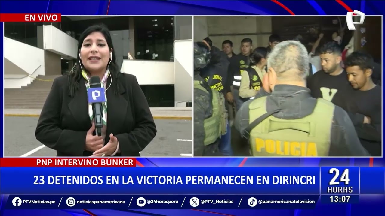 Estado de emergencia: 23 personas siguen detenidas en la Dirincri tras operativo en La Victoria