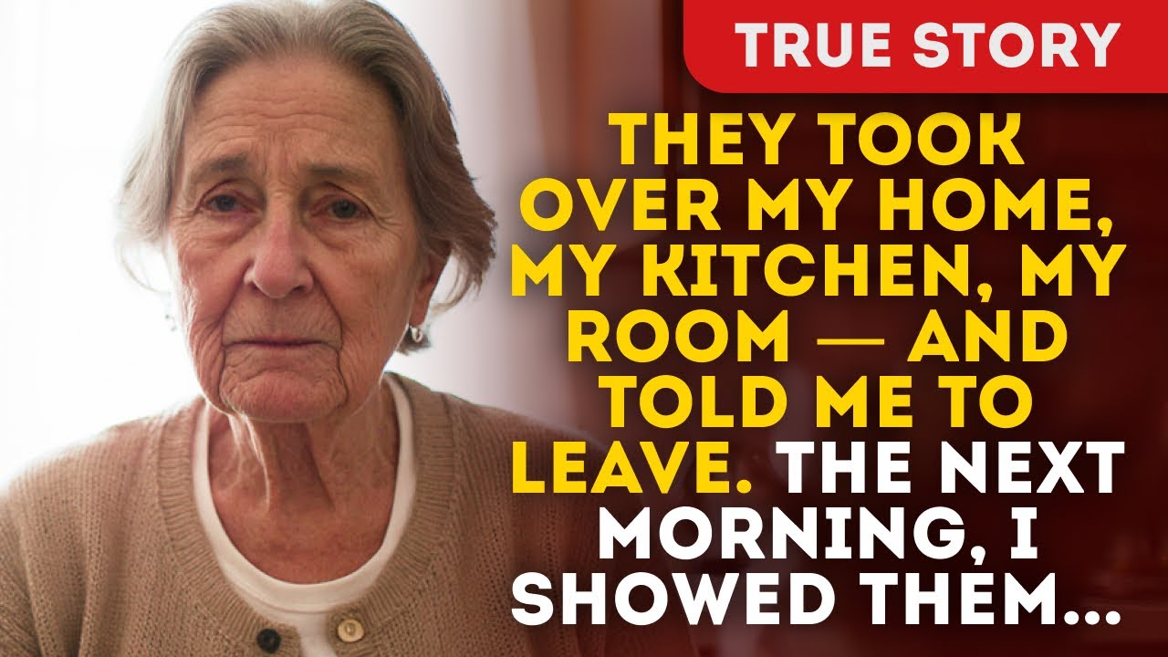 They Took Over My Home, My Kitchen, My Room — And Told Me To Leave. The Next Morning, I Showed Them