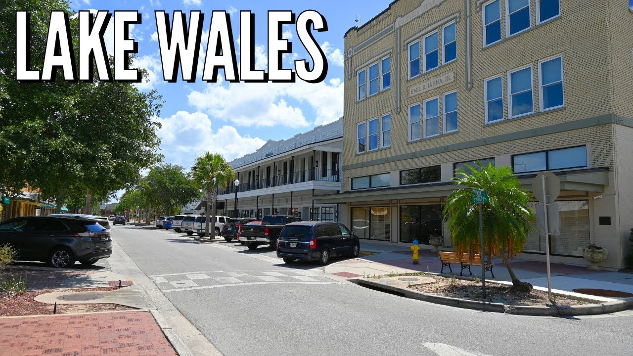 Lake Wales Florida - Driving Through