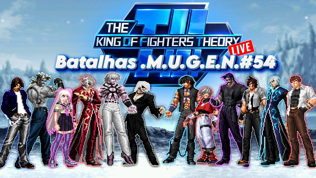 🔴 Batalhas .M.U.G.E.N.#54| AO VIVO | !Livepix !Diversão !LutasEpicas