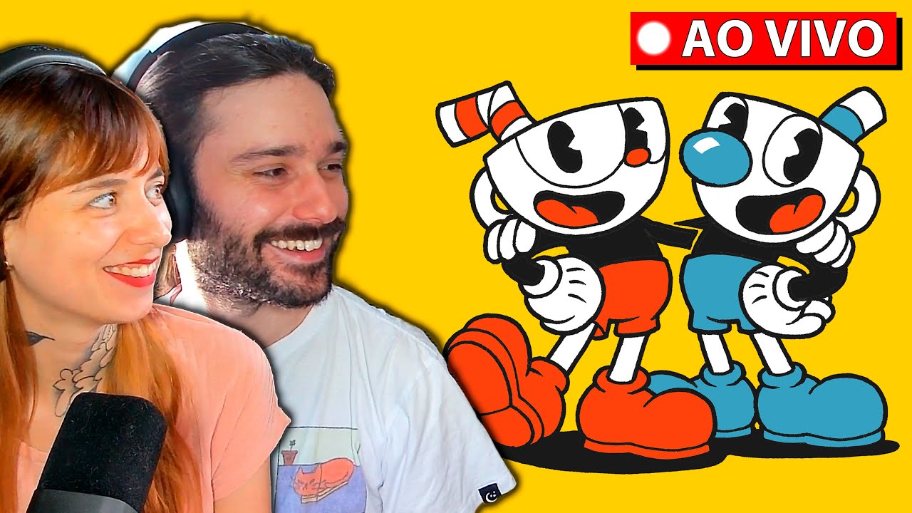 TENTANDO NÃO TILTAR COM CUPHEAD! - LIVES DE SEXTA