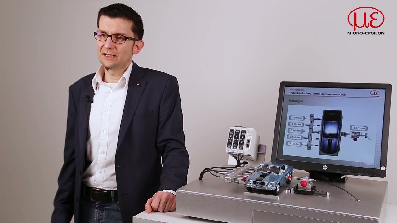 Induktive Sensoren zur Weg- und Positionsmessung von Micro-Epsilon