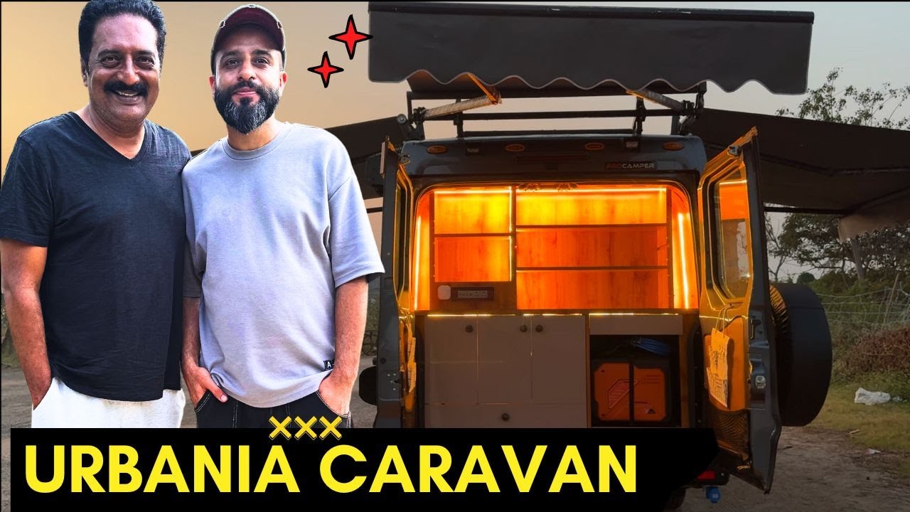 Caravan🚘  for Actor Prakash Raj | Urbania