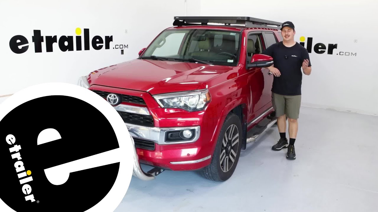 etrailer | DIY Install: Front Runner Slimline II Platform Rack on your 2015 Toyota 4Runner