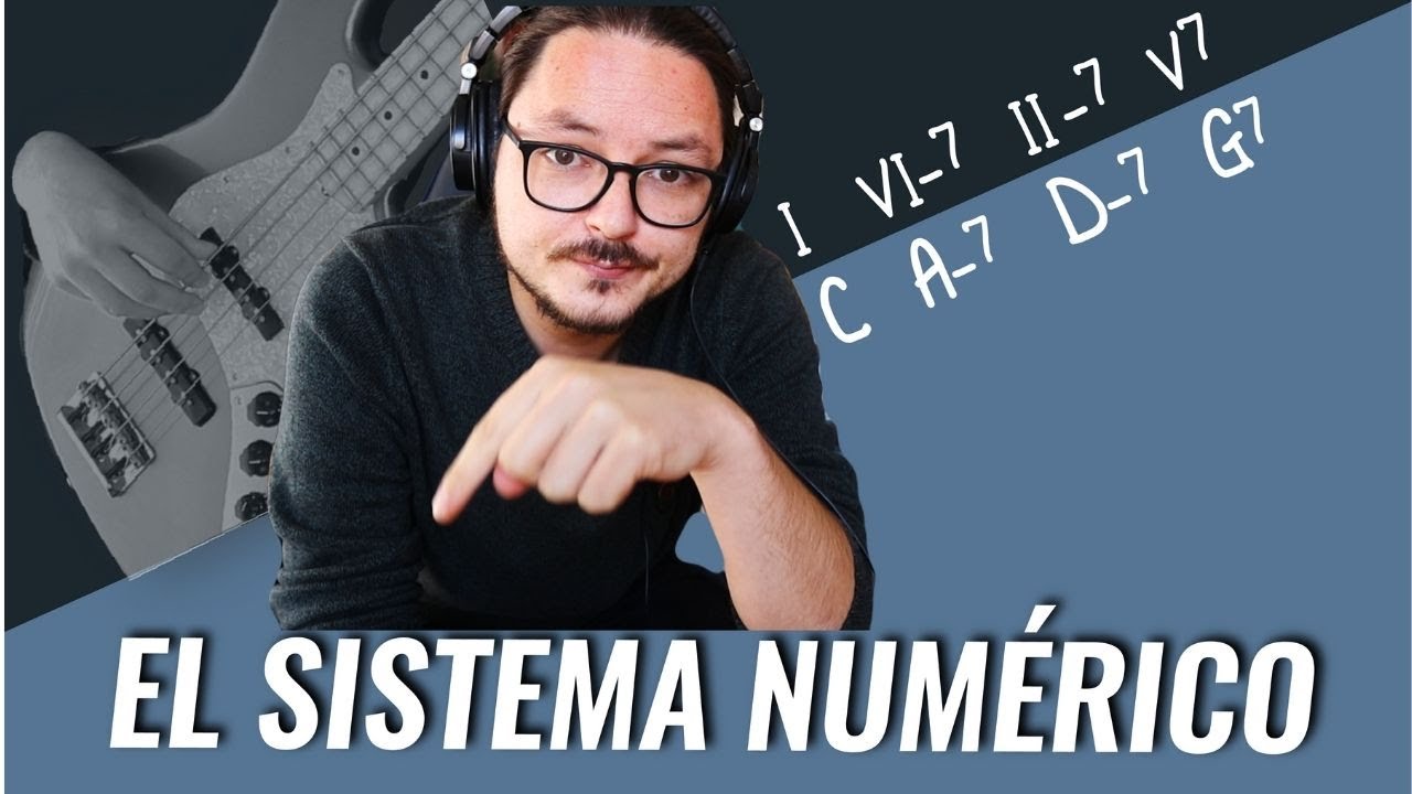 Sistema Numérico y la Armonía de la Escala Mayor (Principiantes)  || Teoría para bajistas