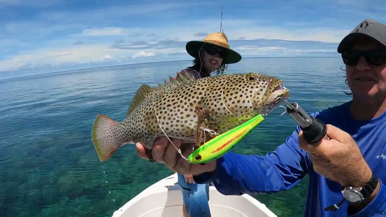 Banjo tackles the reef flats and the Giant Trevally of the Erub reefs