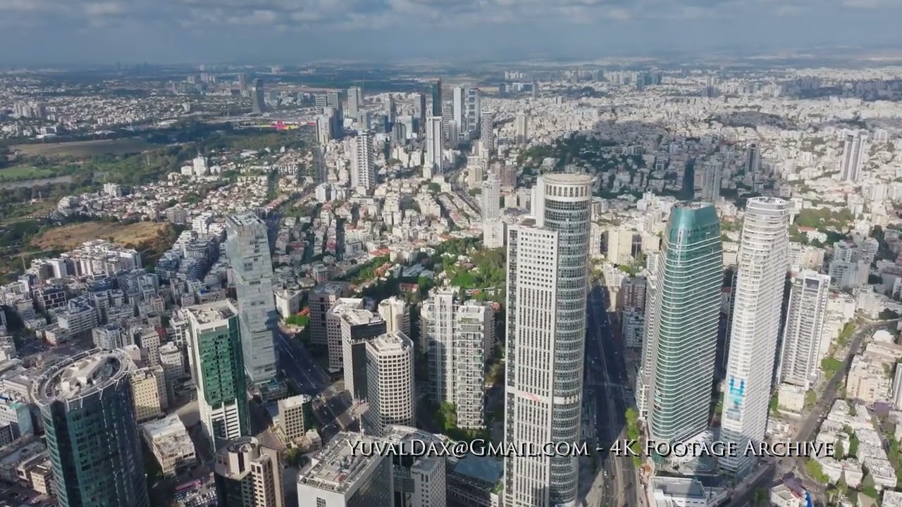 Ramat Gan Aerial, Israel