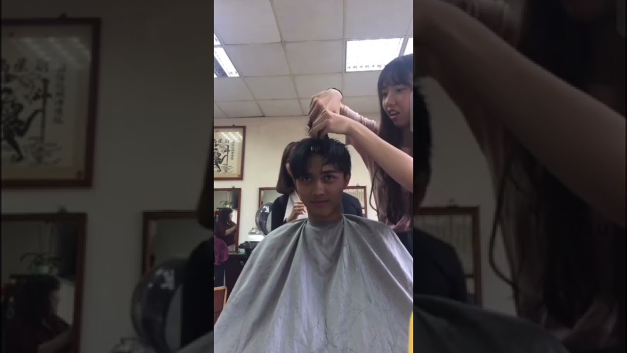 boy headshave 帅哥剃光头