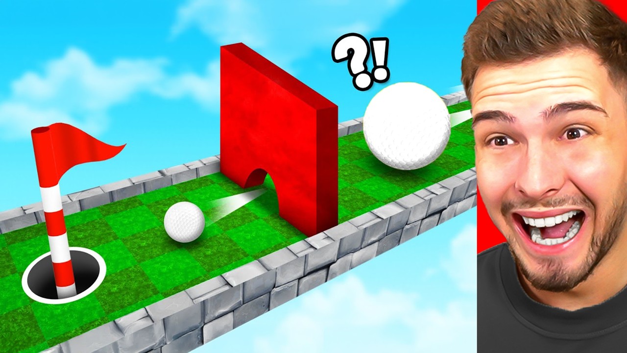 OPTISCHER ILLUSIONS PARKOUR! (Golf It)